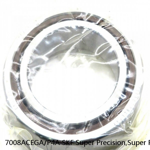 7008ACEGA/P4A SKF Super Precision,Super Precision Bearings,Super Precision Angular Contact,7000 Series,25 Degree Contact Angle