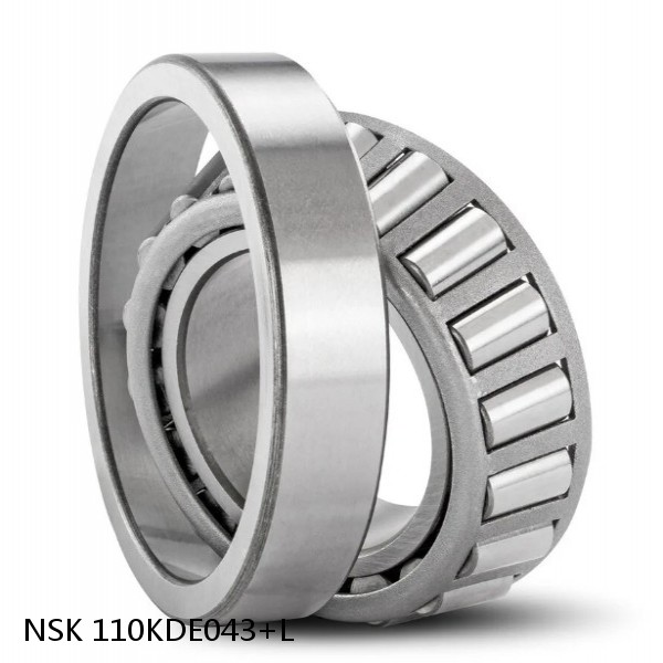 110KDE043+L NSK Tapered roller bearing #1 small image