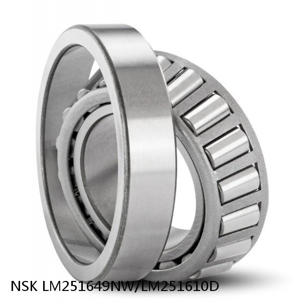 LM251649NW/LM251610D NSK Tapered roller bearing #1 image