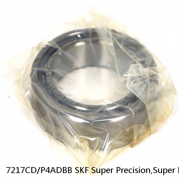 7217CD/P4ADBB SKF Super Precision,Super Precision Bearings,Super Precision Angular Contact,7200 Series,15 Degree Contact Angle #1 image
