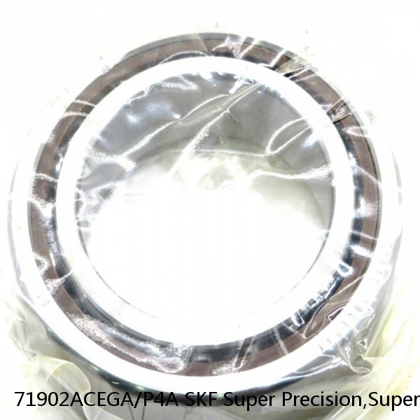 71902ACEGA/P4A SKF Super Precision,Super Precision Bearings,Super Precision Angular Contact,71900 Series,25 Degree Contact Angle #1 image