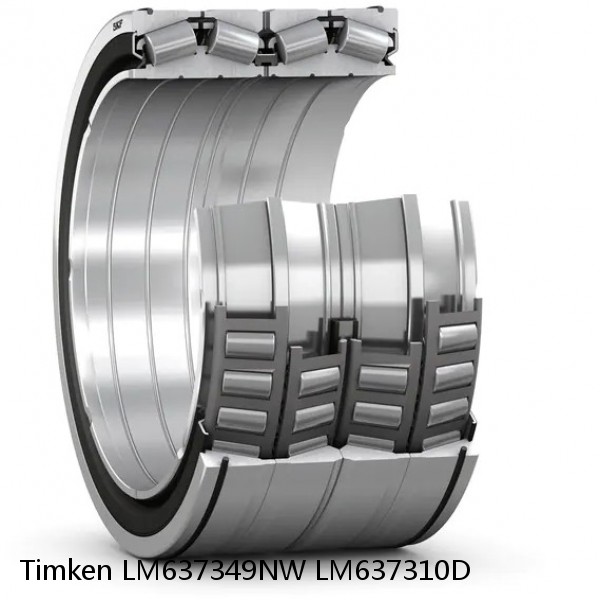LM637349NW LM637310D Timken Tapered Roller Bearings #1 image
