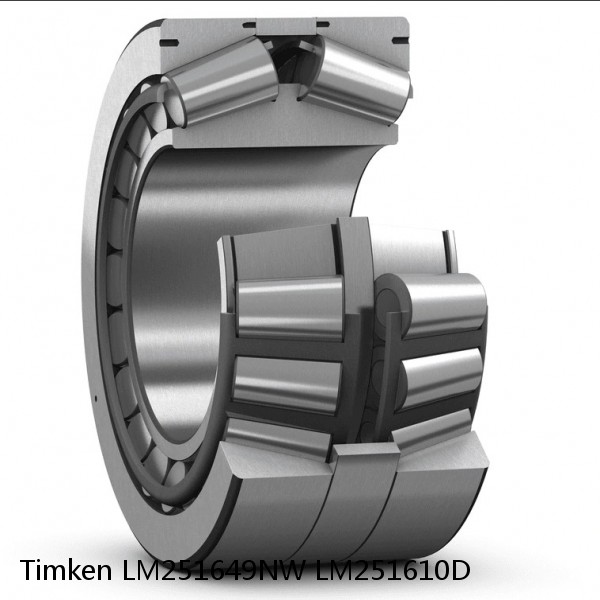 LM251649NW LM251610D Timken Tapered Roller Bearings #1 image
