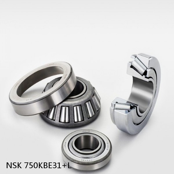 750KBE31+L NSK Tapered roller bearing #1 image